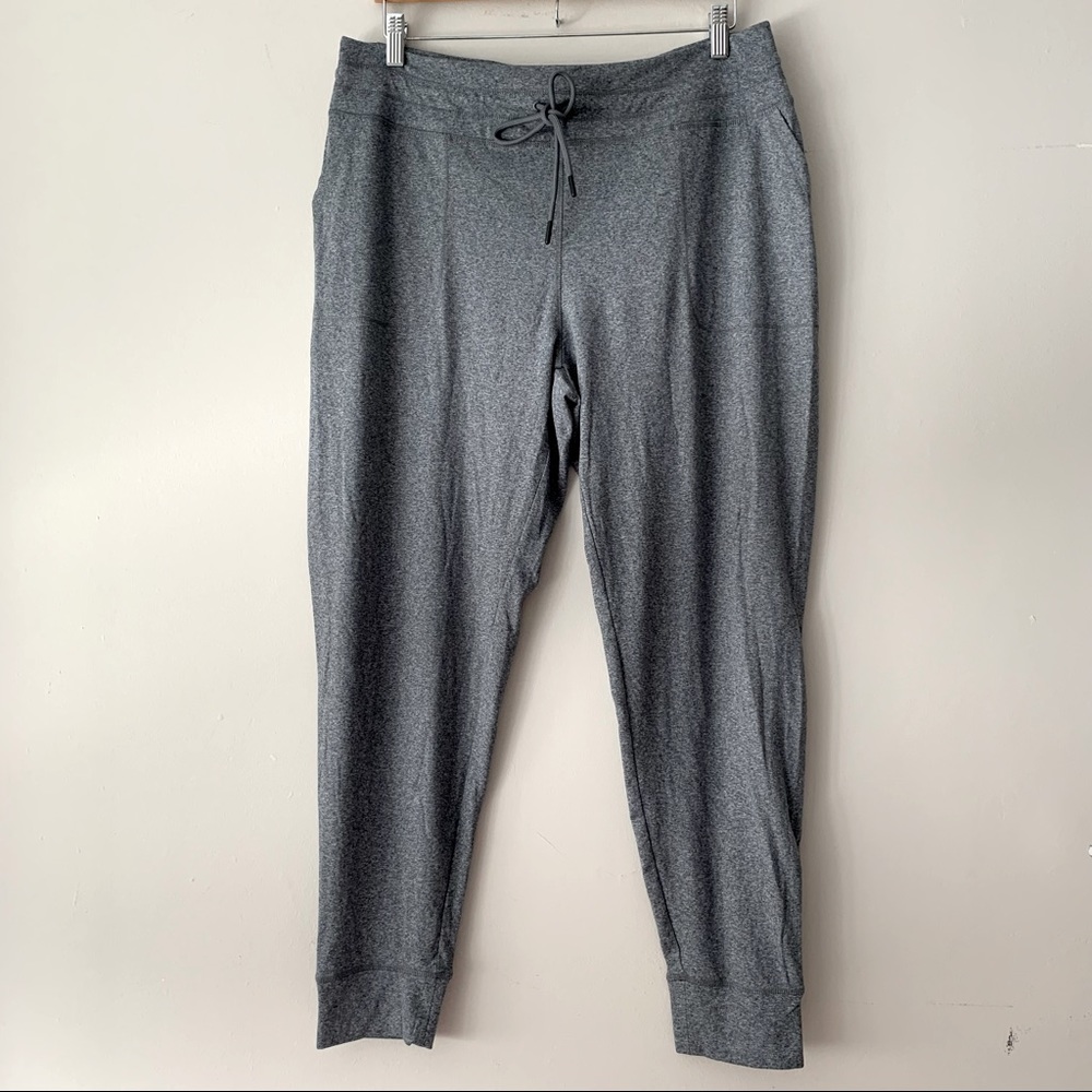 Lole Heather Gray Drawstring Joggers